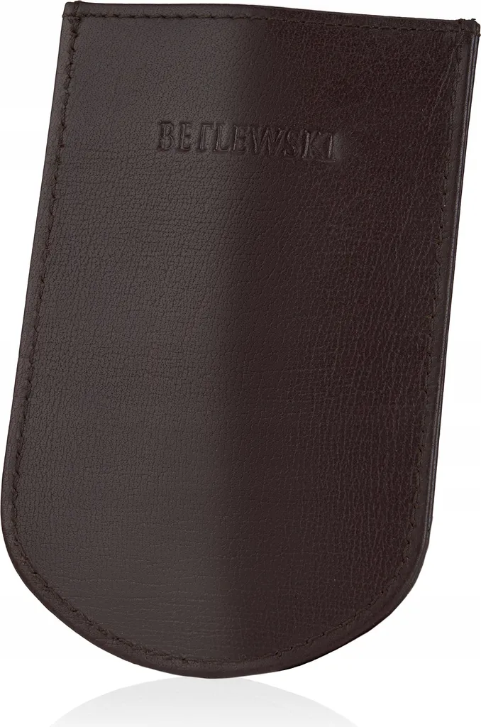 Braun BKE-BF-01 Classic Étui à clés en cuir noir de haute qualité luxe