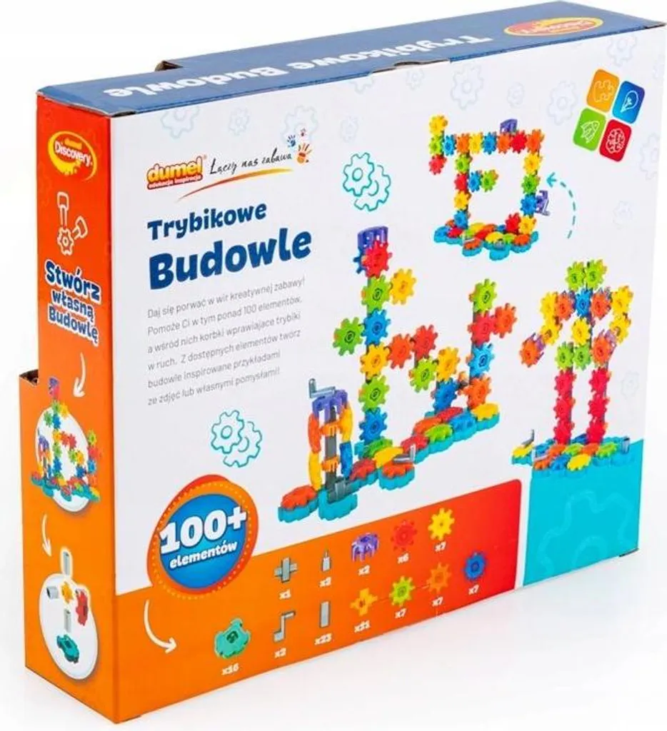 Dumel Blocs de Construction Créatifs 100 Pièces pour Enfant de 4 Ans - 9