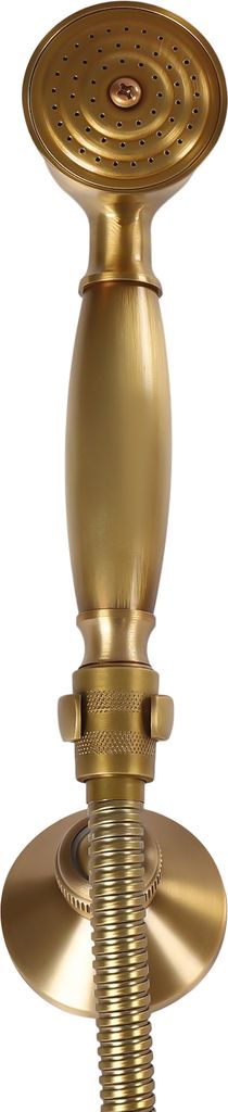 Bad Dusche Armaturen Set Badewanne Mischer Hahn Wand Armatur Retro Kupfer