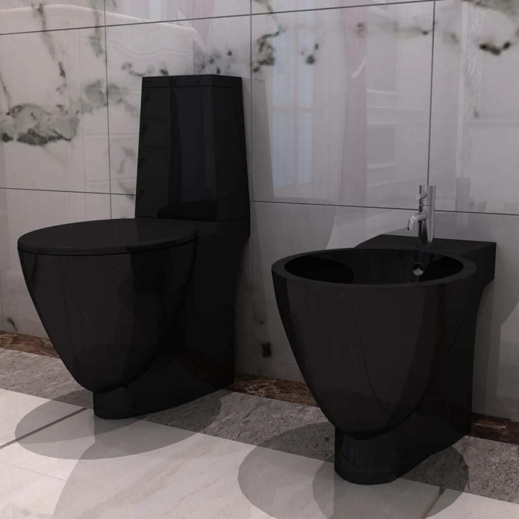 "im Angebot" Keramik-WC & Bidet-Set Schwarz - Sonstige Handwerkzeuge CC1844