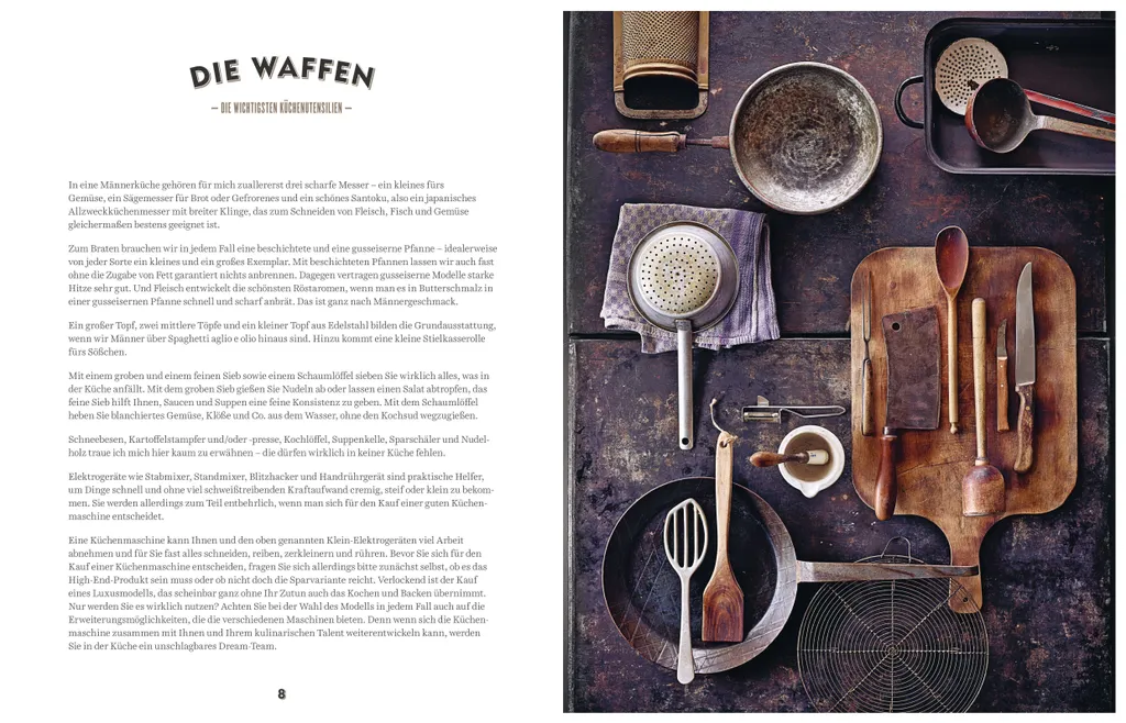 Männerkochschule : Manuel de Cuisine Illustré avec Astuces de Chef - 2