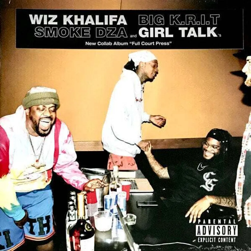 Album Vinyle Wiz Khalifa Full Court Press LP pour Collectionneur