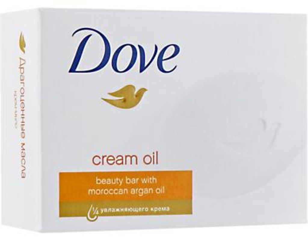 Dove Mýdlo Cream S Arganovým Olejem 90 G Obrázek produktu 