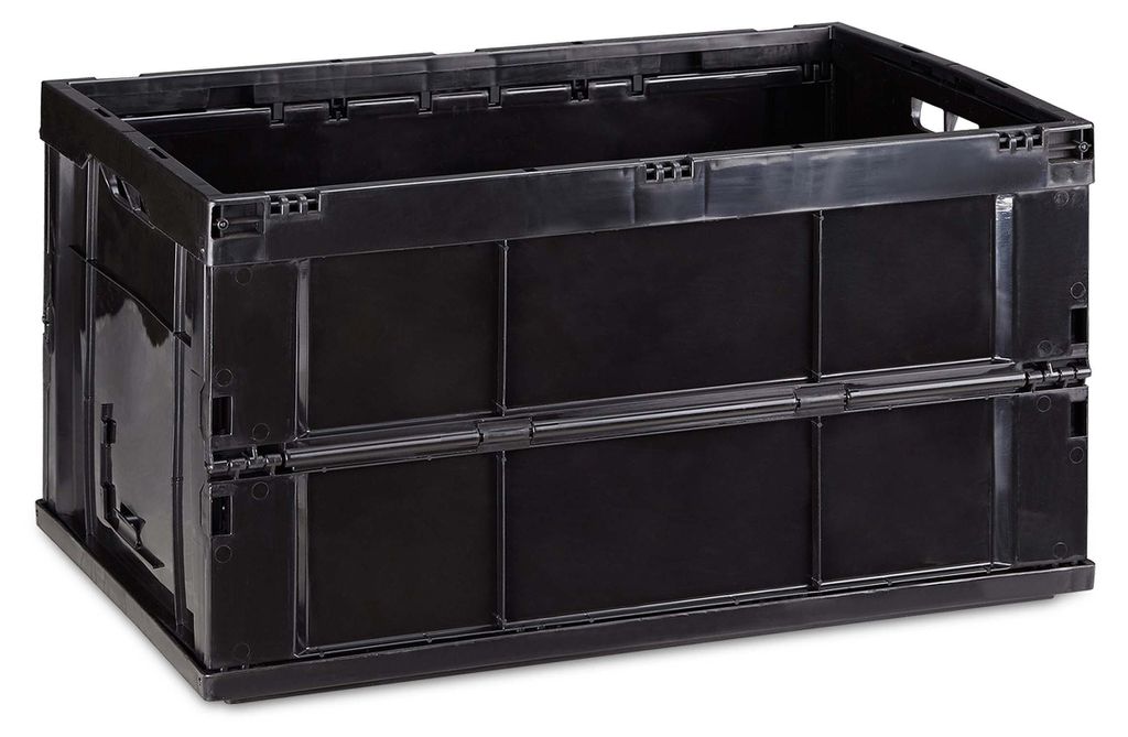 2x Professionele transportbox, stevige inklapbare boxen, Productafbeelding 