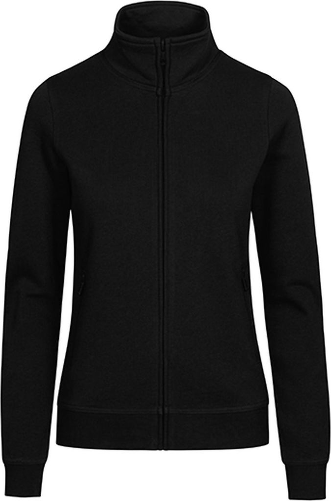 EXCD Sweatjacke Damen, Schwarz, XL