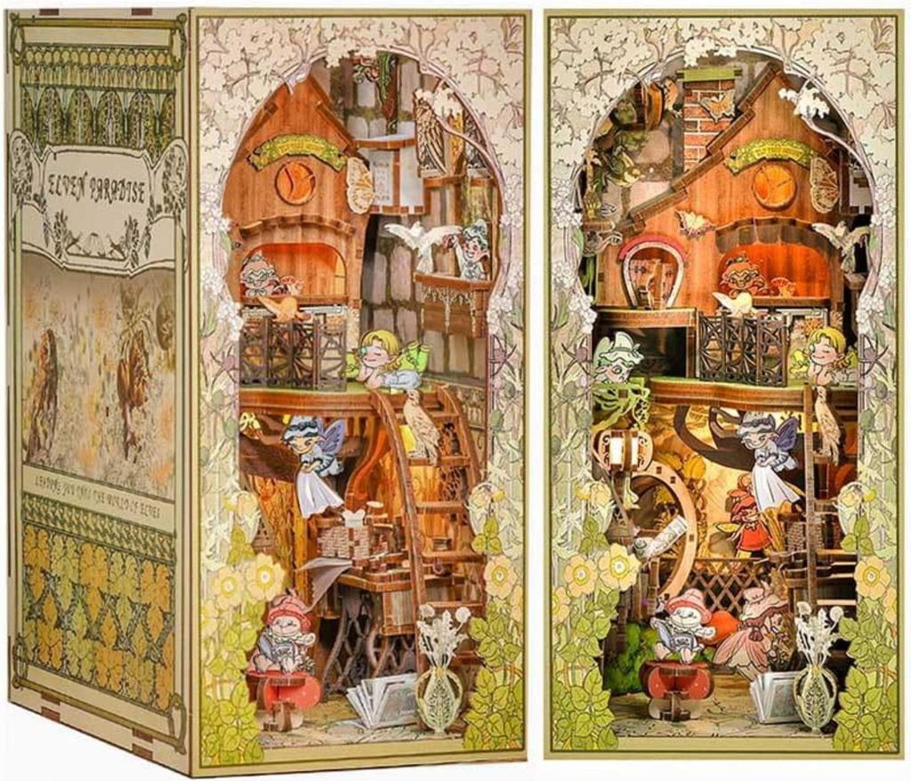 Habarri | DIY Book Nook - Sedmé nebe - Puzzle 3D - Obrázek produktu 