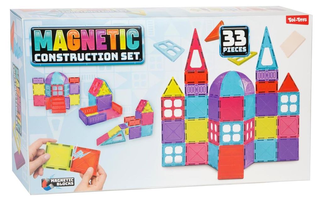Set di costruzione Toi-toys con lavagne magnetiche, 33 Immagine del prodotto 