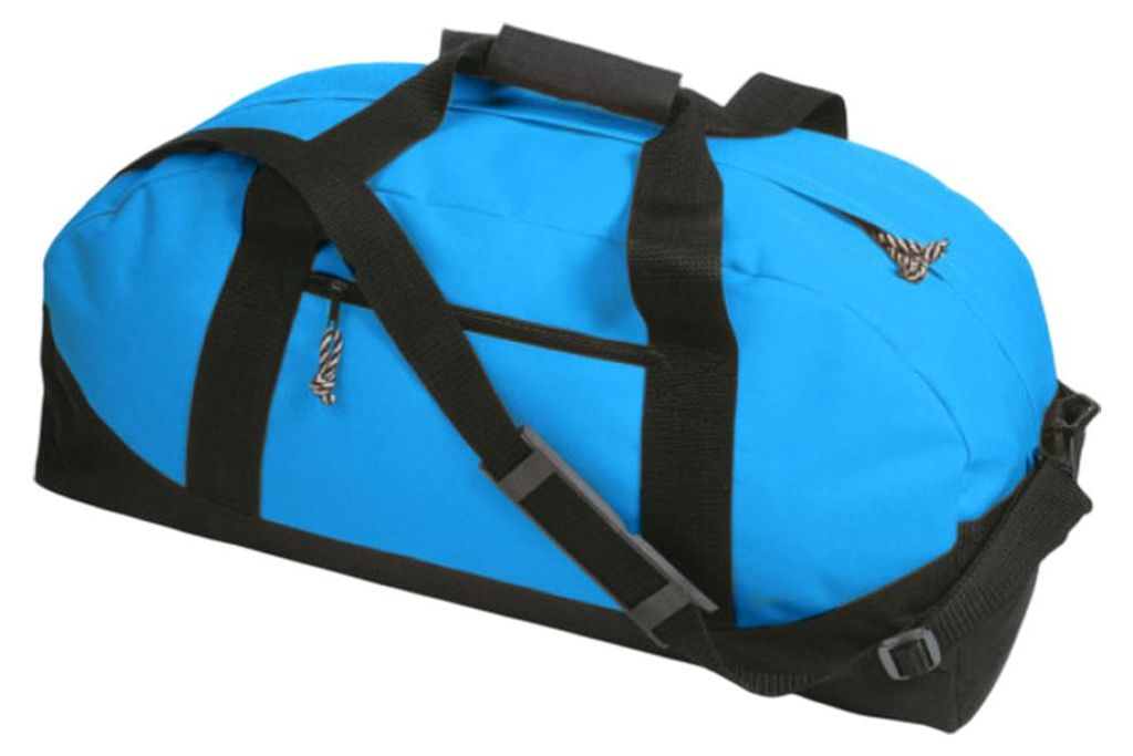 L-Merch - "Nottingham" Reisetasche, Sport LT3653 (Einheitsgröße) (Hellblau/Schwarz)