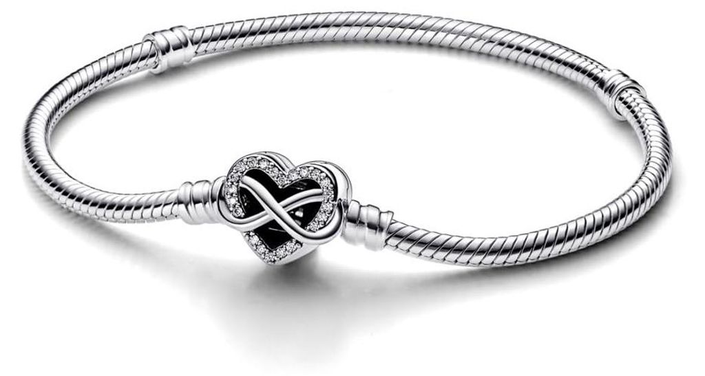 PANDORA Moments slangarmband met bedel met Productafbeelding 