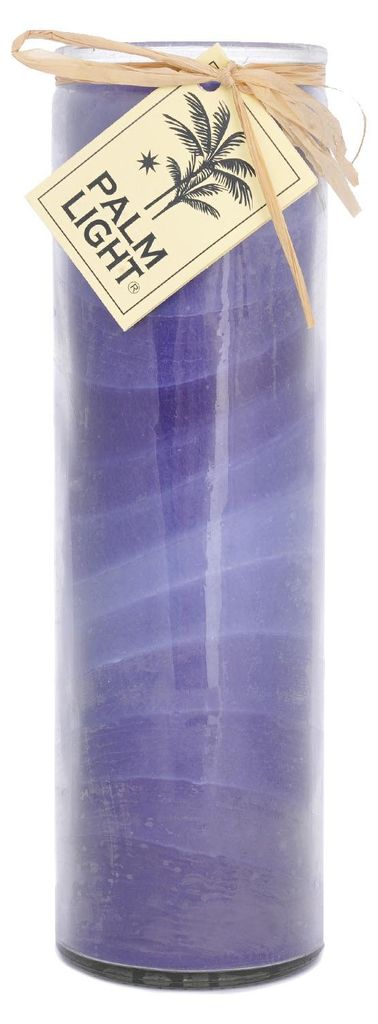 yogabox NUANCE Kerze - blau 20 cm