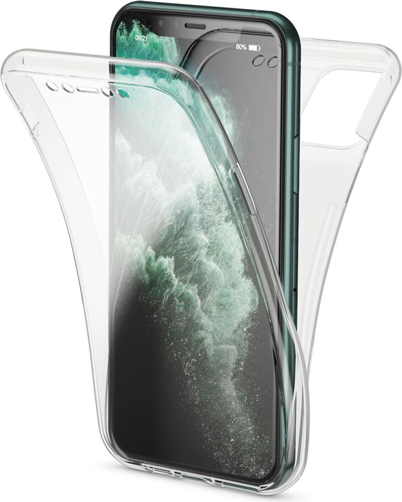 NALIA Handy Hülle für iPhone 11 Pro, Schutz Case Cover Tasche Bumper TPU Schale Transparent
