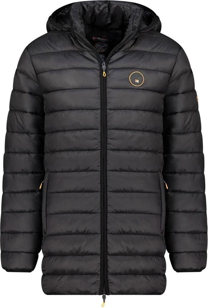 Geographical Norway Herren Daunenjacke Schwarz WZ5085H/GN-NOIR Grösse 2XL