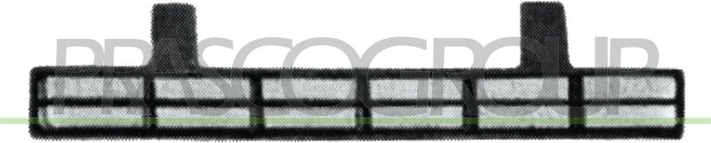PRASCO Lüftungsgitter Grill Stoßfänger passend für MERCEDES-BENZ T1 Kasten (602)