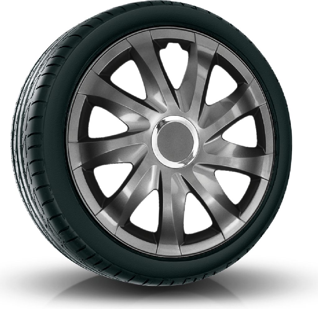 Radkappen Radzierblenden (4Stück) 14 Zoll graphit DRIFT Z458672
