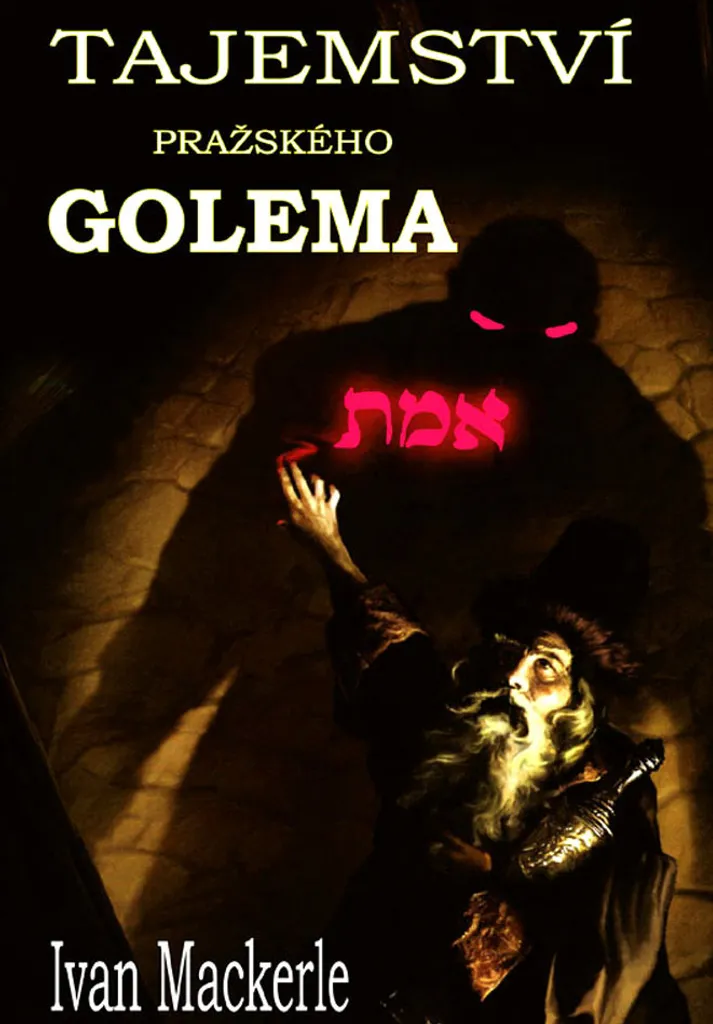 Livre Tajemství pražského Golema - Guide des mystères de Prague 200g
