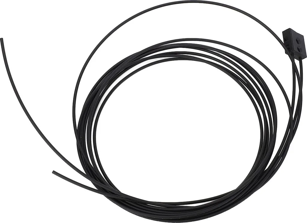 Capteur électronique fibre optique réflexion 110mm pour automatisme