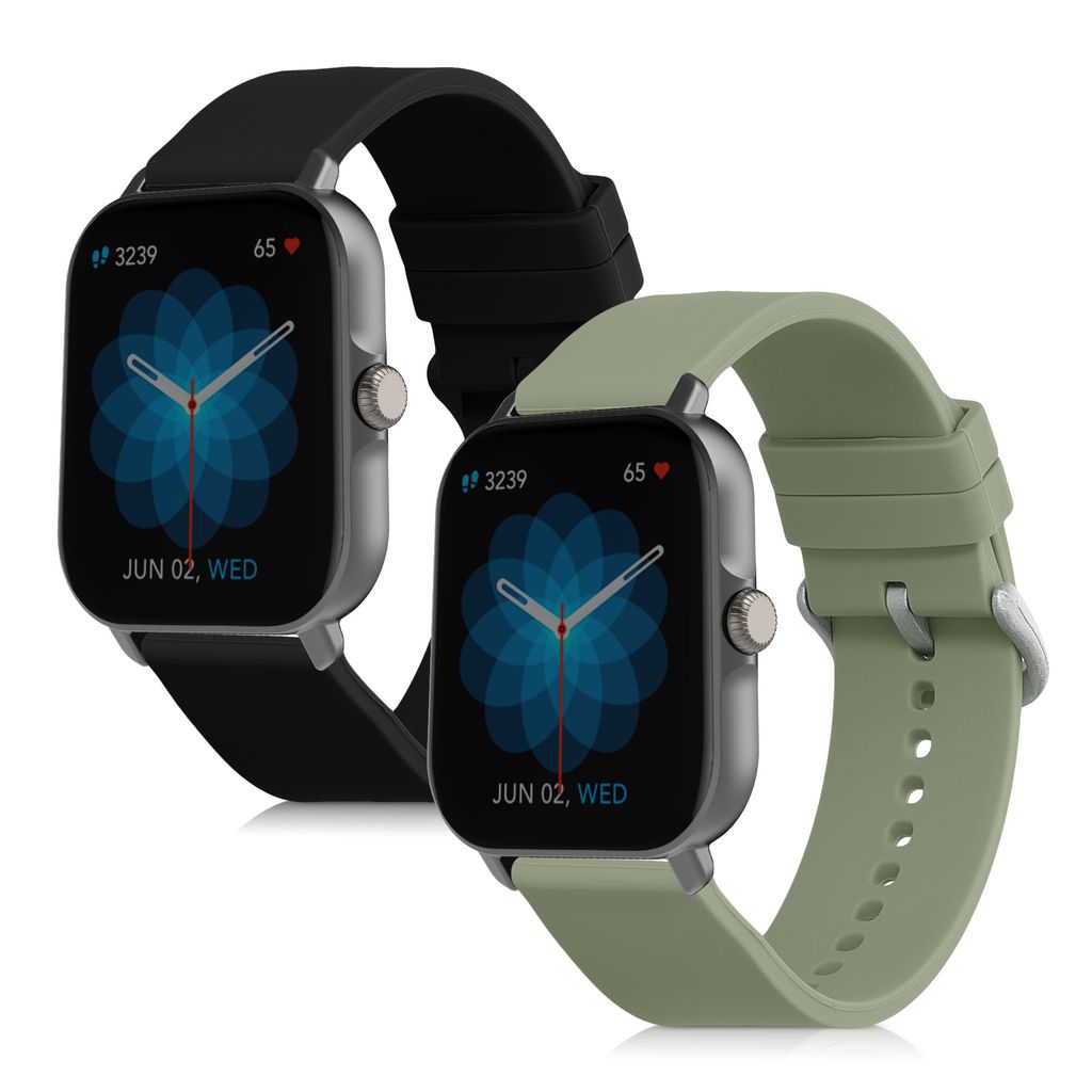 kwmobile 2x Sportarmband kompatibel mit Huami Amazfit GTS / Produktbild 8