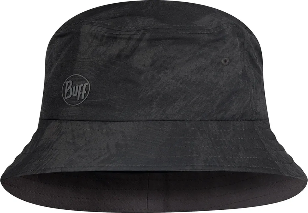 BUFF Adventure Bucket Hat Black L/XL - Chapeau de Randonnée Technique