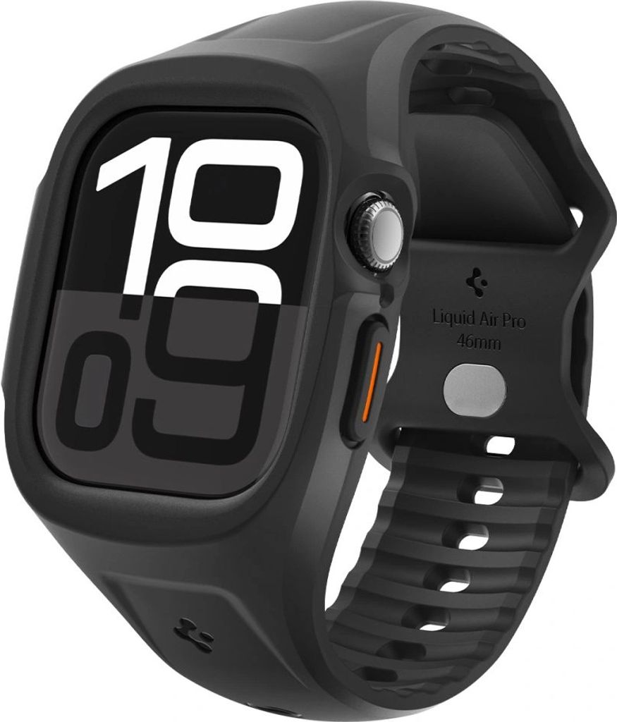 SPIGEN case LIQUID AIR PRO passend fr APPLE Watch 10 (46 mm) matte black