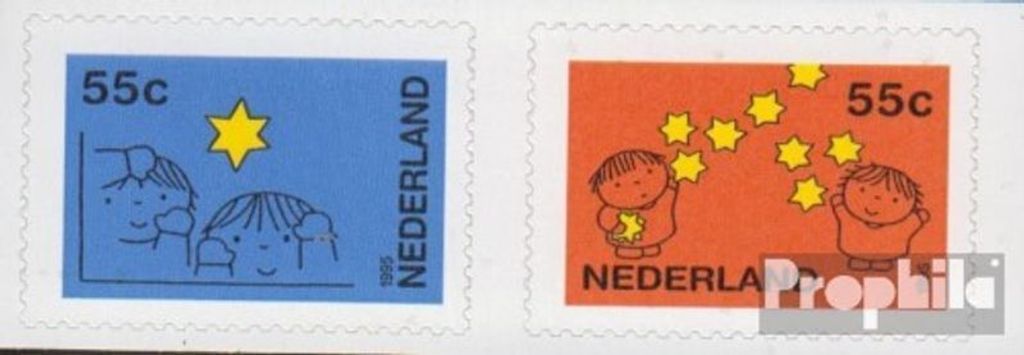 Briefmarken Niederlande 1995 Mi 1561-1562 Paar (kompl.Ausg.) postfrisch Dezembermaken