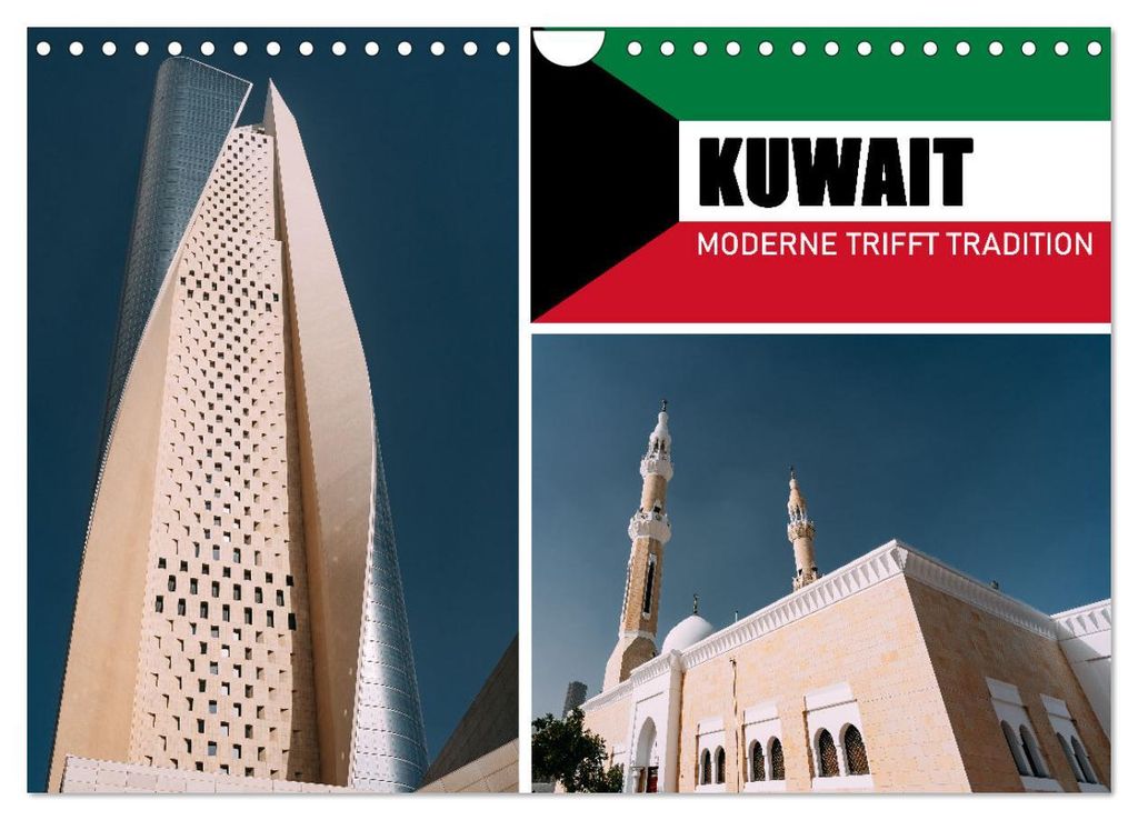 Kuwait - Moderne trifft Tradition (Wandkalender 2027 DIN A4 quer), CALVENDO Monatskalender