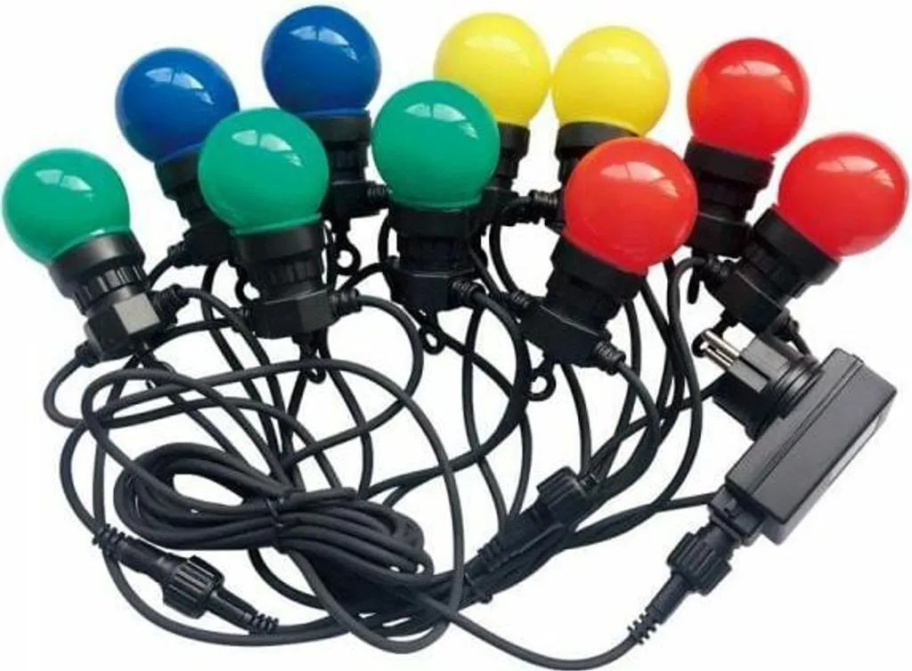 Guirlande Lumineuse V-TAC DC:24V RGB+Jaune 600LM IP44 pour Extérieur