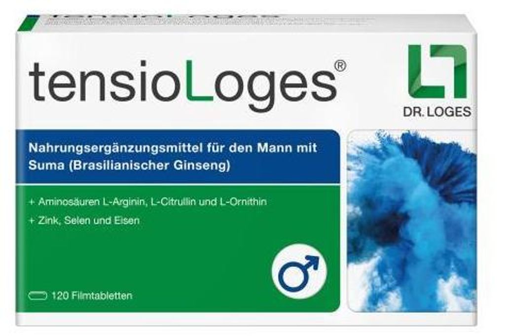 Tensio Loges Filmtabletten 120 St Produktbild 