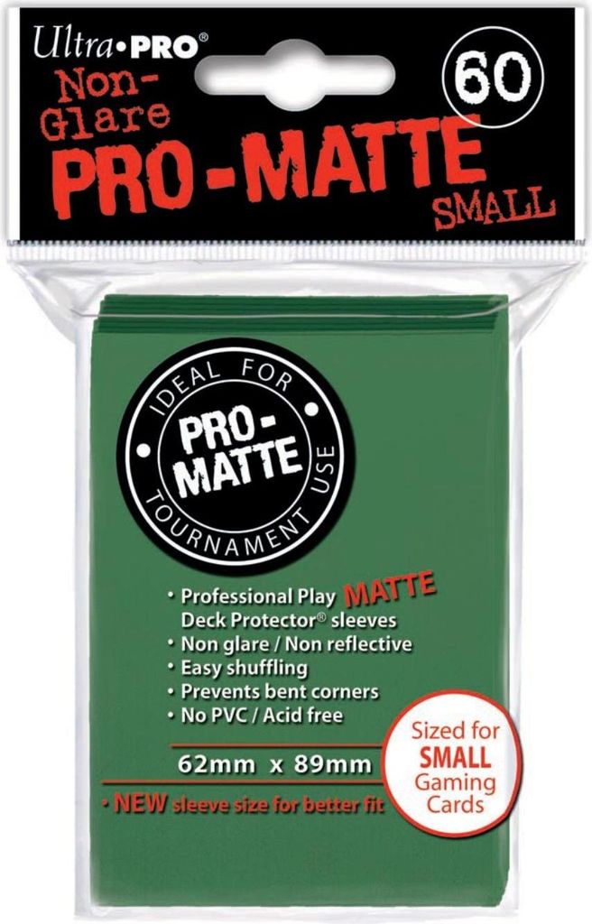 Ultra Pro - Manicotti verdi Pro-Matte small (60) Immagine del prodotto 