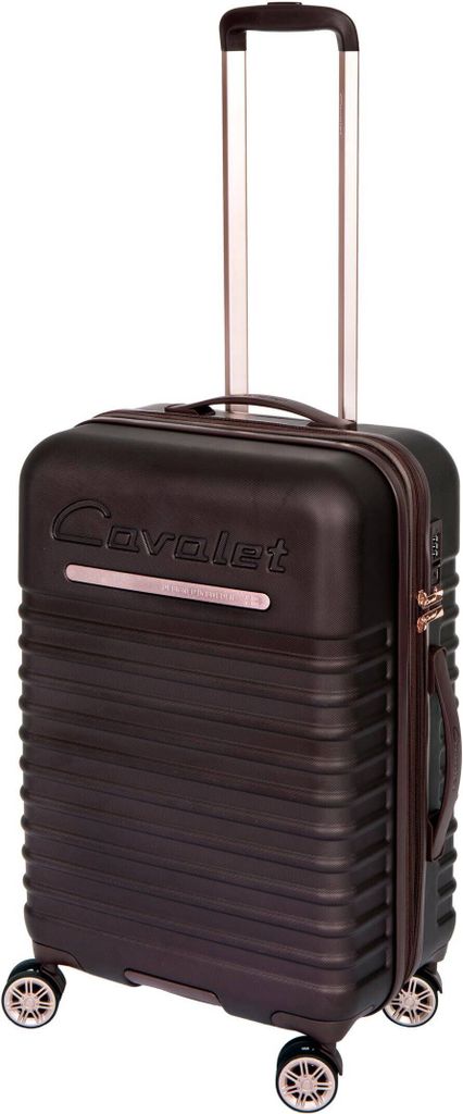 Mittelgroße Hartschalentrolley Rollen Koffer Burgunde 65 cm Produktbild 