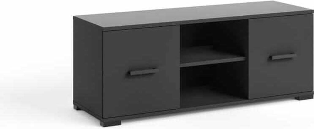 TV-Schrank Lowboard 120 cm Futura F5 schwarz