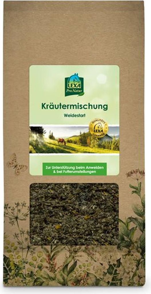 500 g LEXA Kräutermischung Weidestart für Pferde