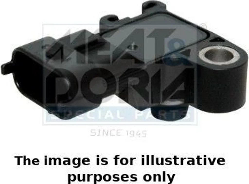 MEAT & DORIA 82313E Sensore di pressione del tubo di aspirazione OE 12591290 compatibile con Zafira, Mokka, Meriva, Insignia, Corsa E, Corsa D, Astra J, Astra H, Astra G, Antara, Ampera, Adam, Volt, Trax, Trailblazer, Tahoe, Spark, Orlando, Malibu, HHR, Cruze, Corvette, Captiva, Camaro, Aveo, Avalanche - 1