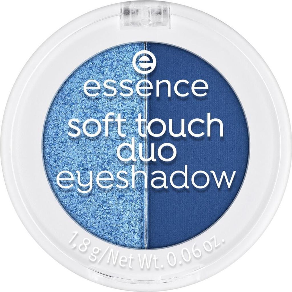 Essence Soft Touch Duo Eyeshadow, Prok, Modr, Icy Girl, 2 Obrázok produktu 