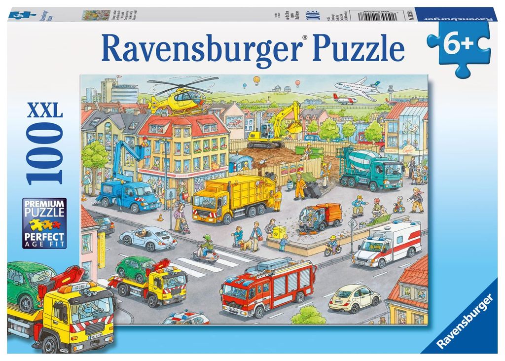 Ravensburger 10558 Ravensburger XXL Fahrzeuge in der Stadt Immagine del prodotto 