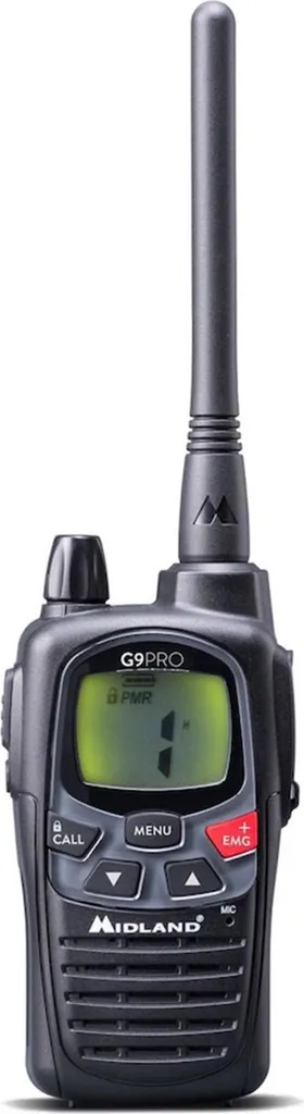 Talkie-walkie Midland G9 Pro pour randonnée et chasse avec kit complet