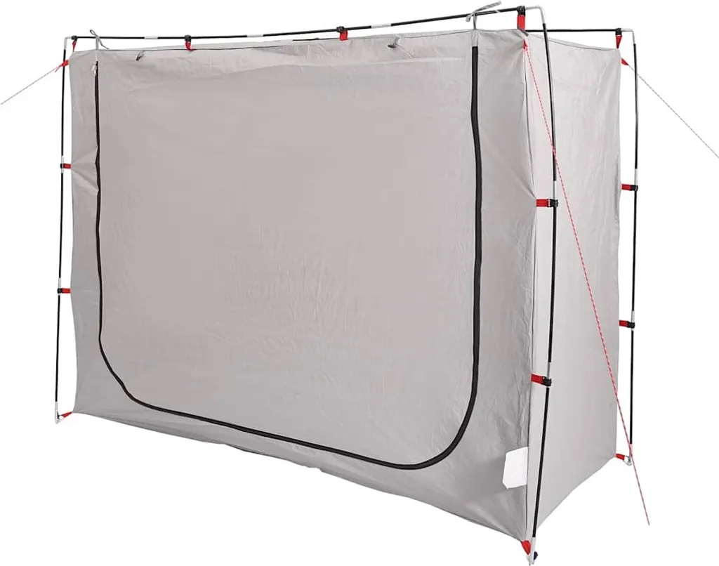 Tente d'appoint Imperméable Grise vidaXL - Toile Résistante et Stable