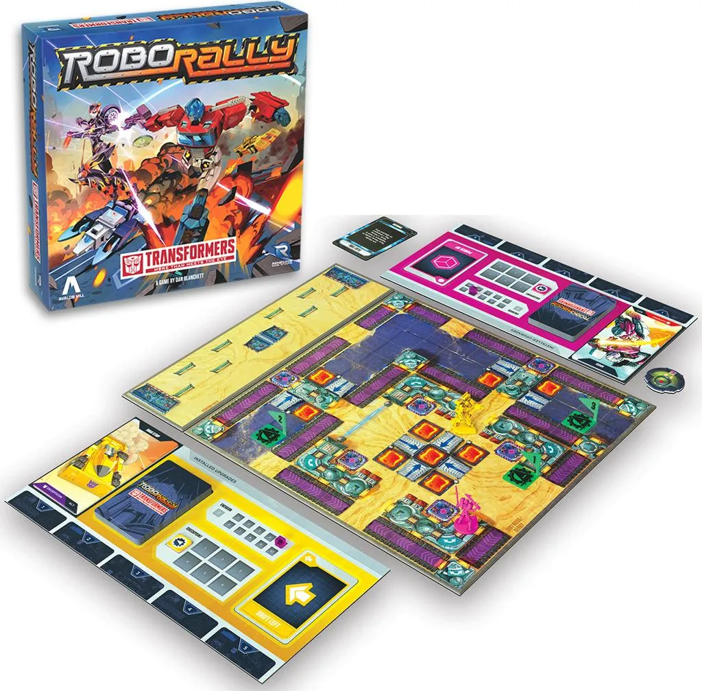 Robo Rally Transformers : Course Robotique Tactique - Édition Anglaise - 2