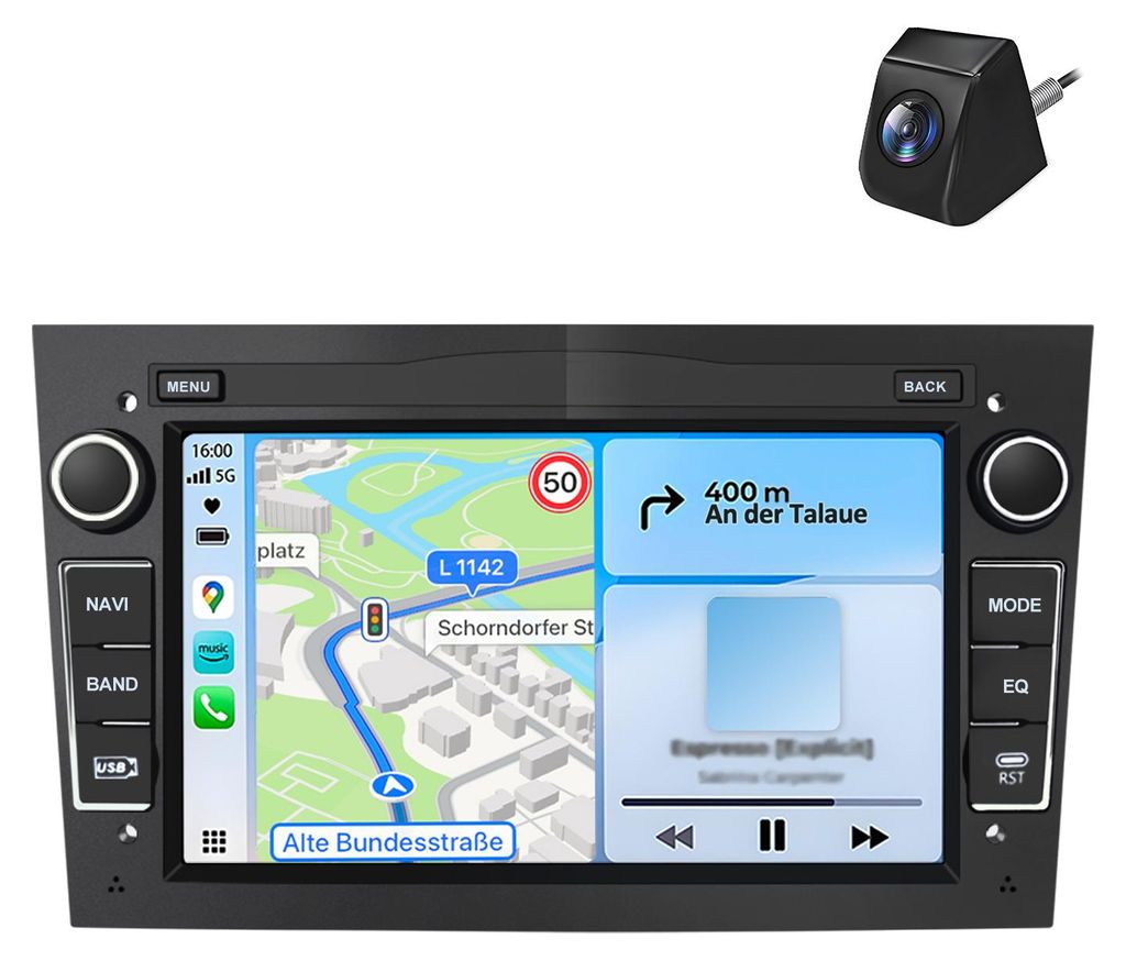 Autoradio für Opel Astra Antara Vectra Corsa Zafira Meriva Produktbild 