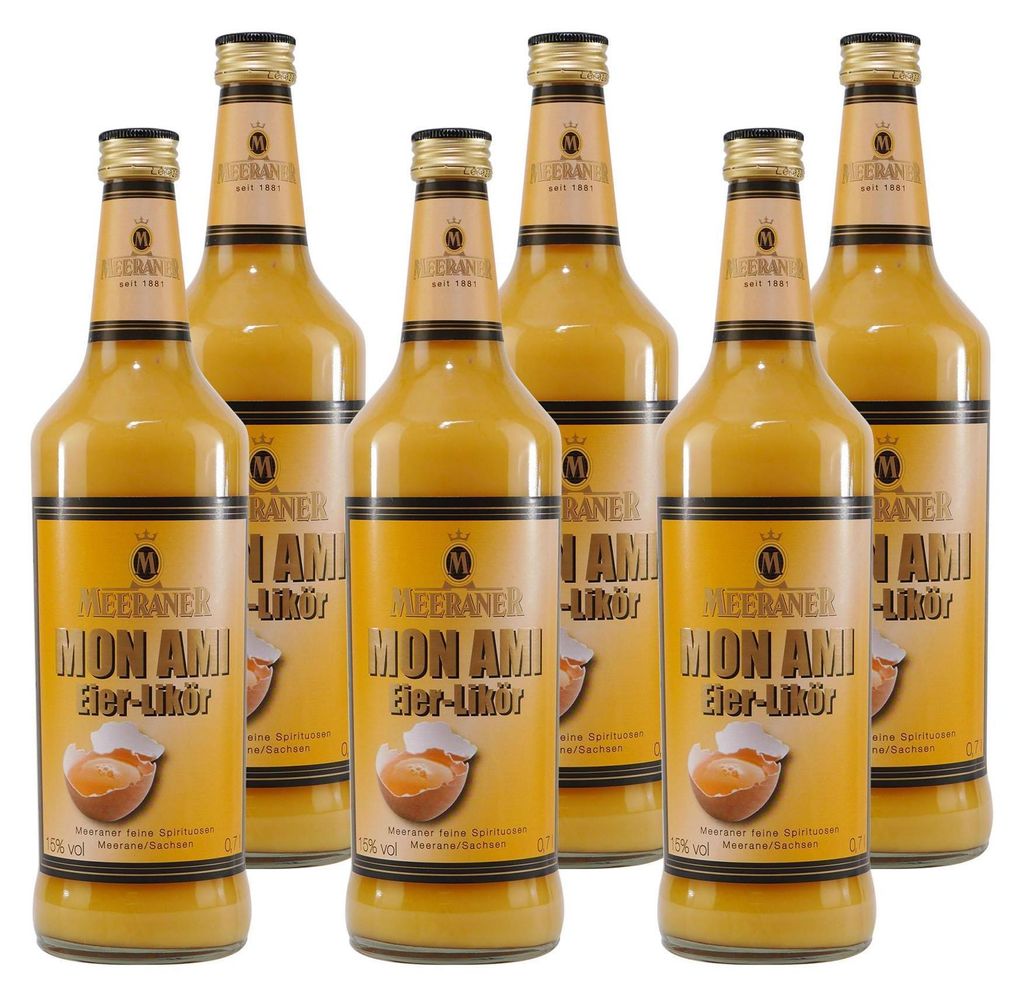 Meeraner Mon Ami Eierlikör (6 x 0,7L) Produktbild 
