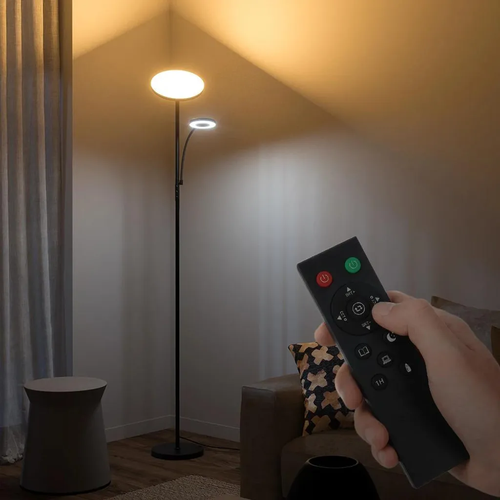 Dites adieu à la fatigue visuelle avec ce lampadaire LED réglable - 2