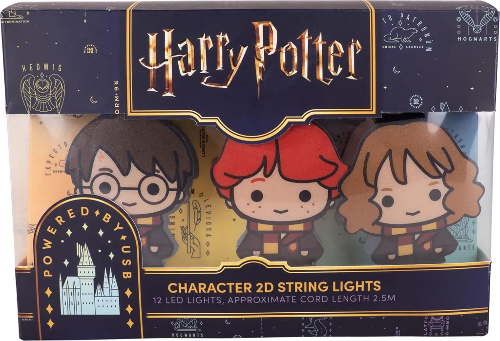 Guirlande Harry Potter pour Déco Chambre Enfant - Hedwige et Lettre