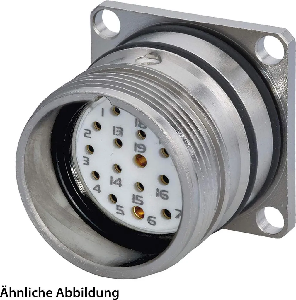 Connettore Segnale M23 HUMMEL 9 Poli 1+8 Presa Diritto | Set Saldare