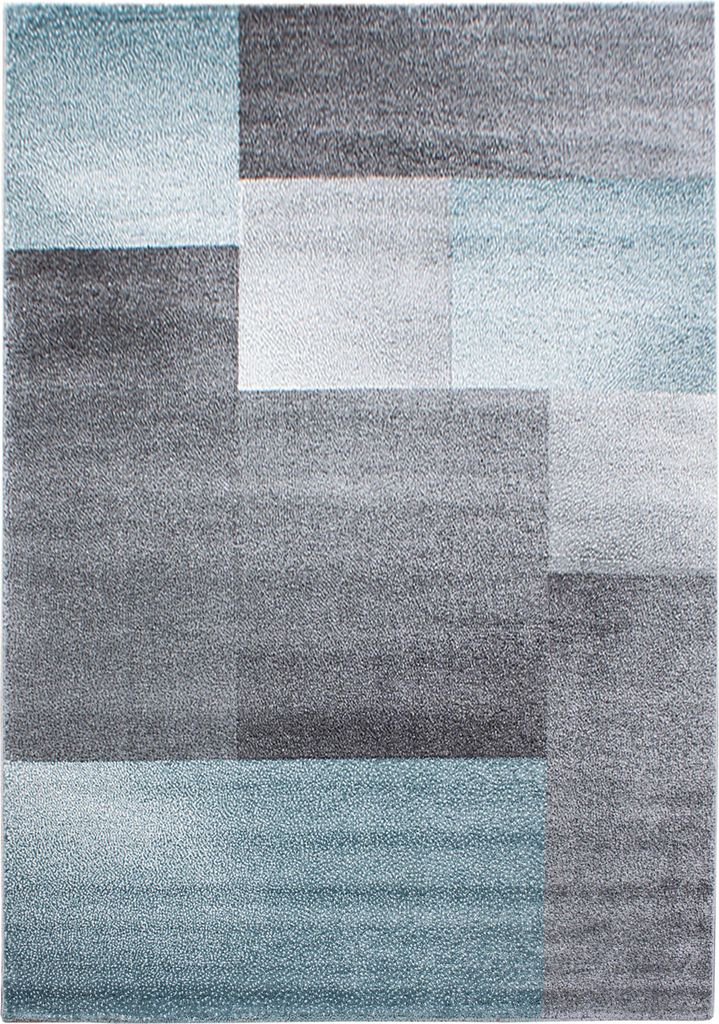 Teppium Moderner Kurzflor Teppich - Abstraktes Design für Wohnzimmer & Schlafzimmer, Grösse: 160x230 cm