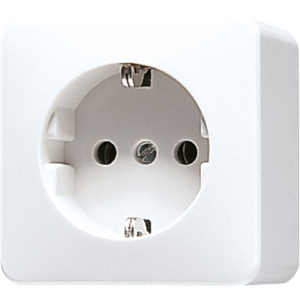 JUNG Steckdose 1f aws glz AP600 AP IP20 Immagine del prodotto 