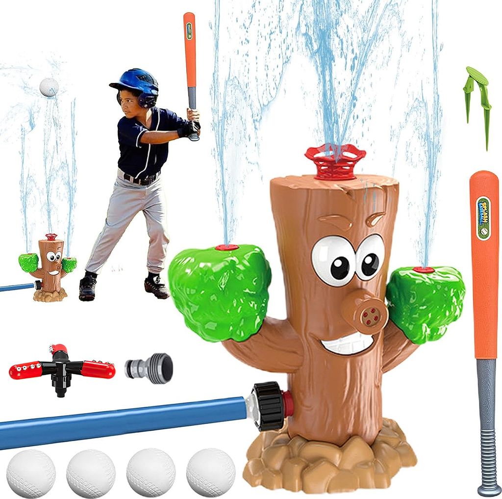 Kinder 2 in 1 Wasserspielzeug, Outdoor-Baumsprinkler Produktbild 