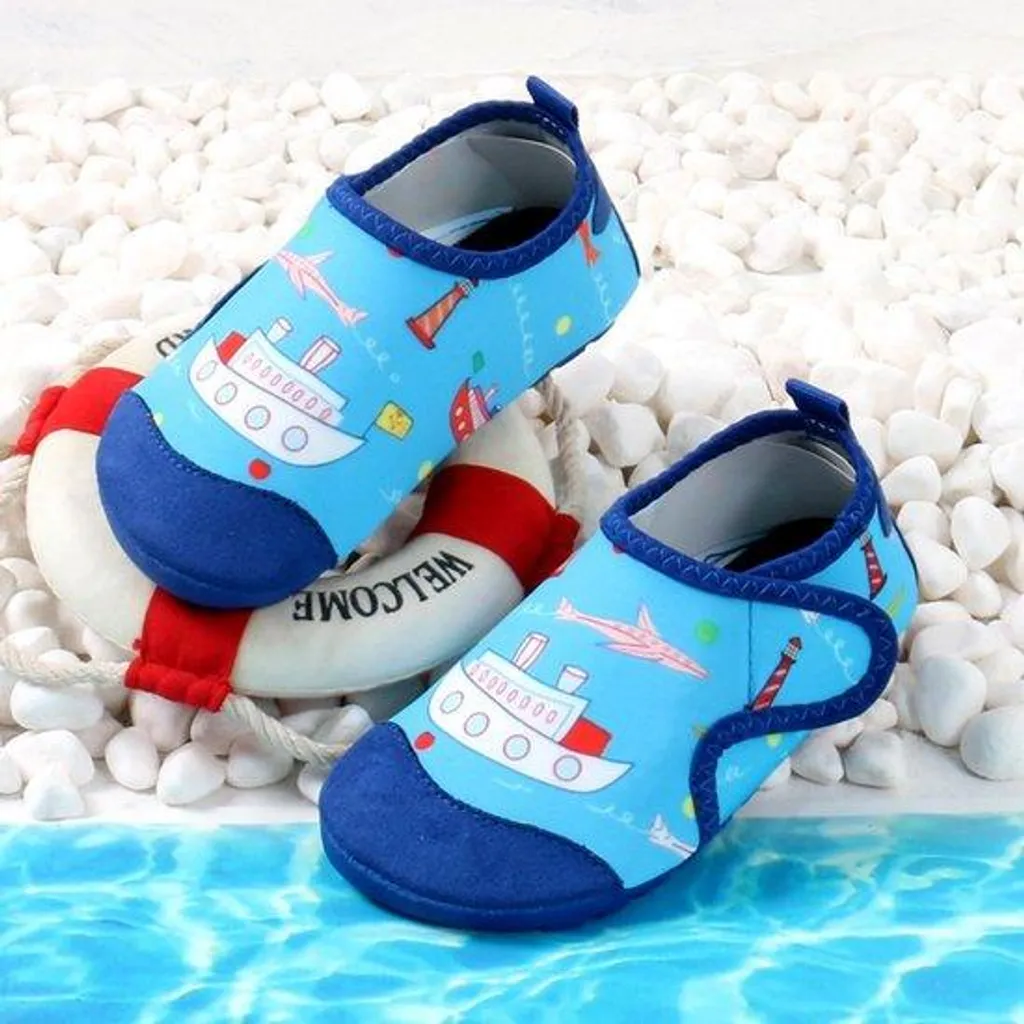Chaussures de plage antidérapantes enfant contre le sable chaud 28-29