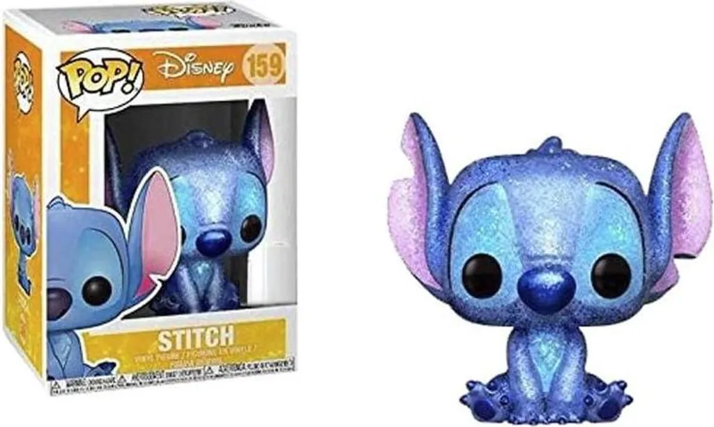 Stitch 159 Diamond Special Edition - Figurine Funko Pop Vinyle Brillante