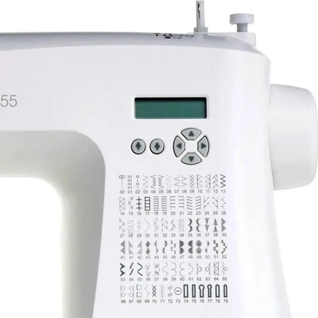 SINGER C5655 Machine à coudre avec écran LCD et 80 programmes de couture