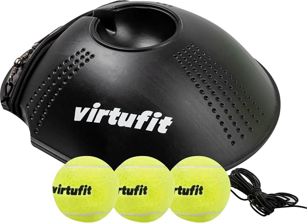 VirtuFit Tennistrainer - Inkl. 3 Bälle mit elastischer Produktbild 