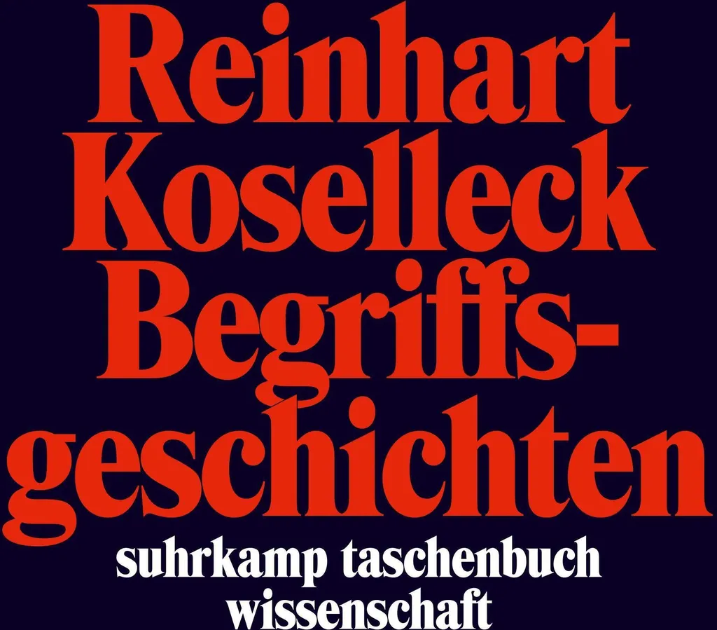 Livre Begriffsgeschichten - Essai de Philosophie et Sciences Sociales
